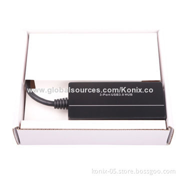 5Gbps USB3.0 Hub with CE/RoHS Certifications